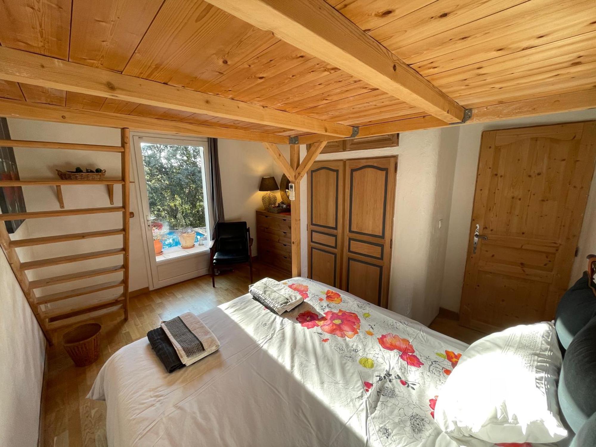 Bed and Breakfast Le Calme De La Garrigue Russan Exteriér fotografie